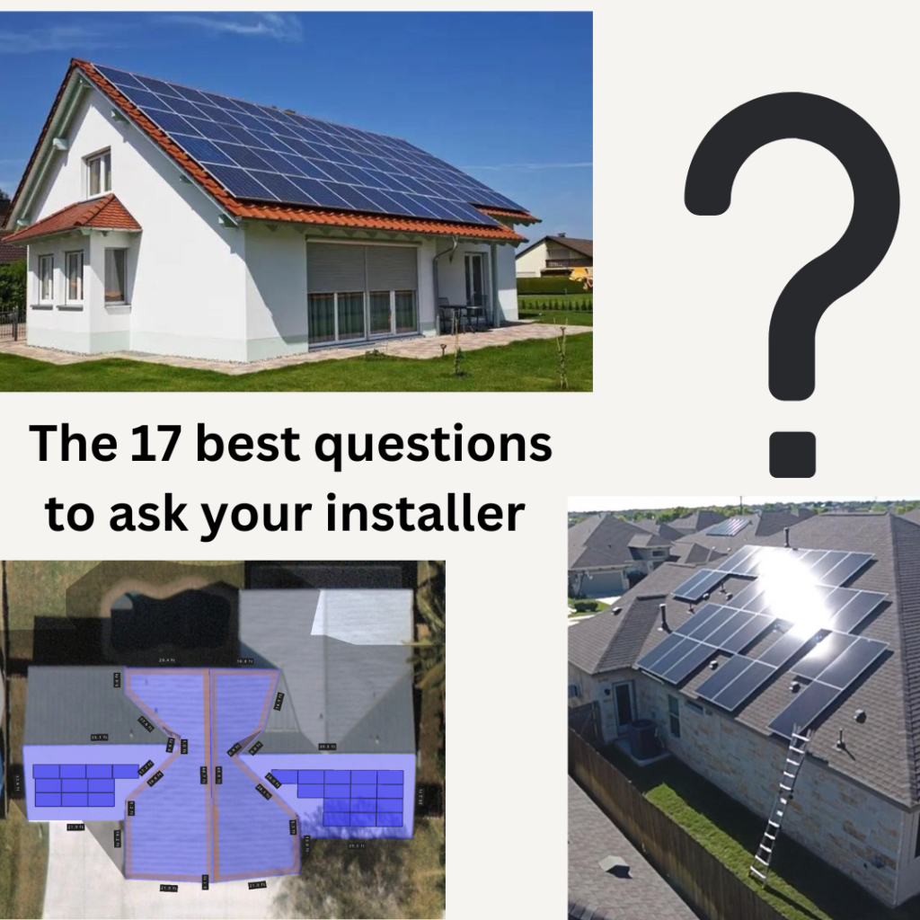 17 best questions to ask your solar installer
